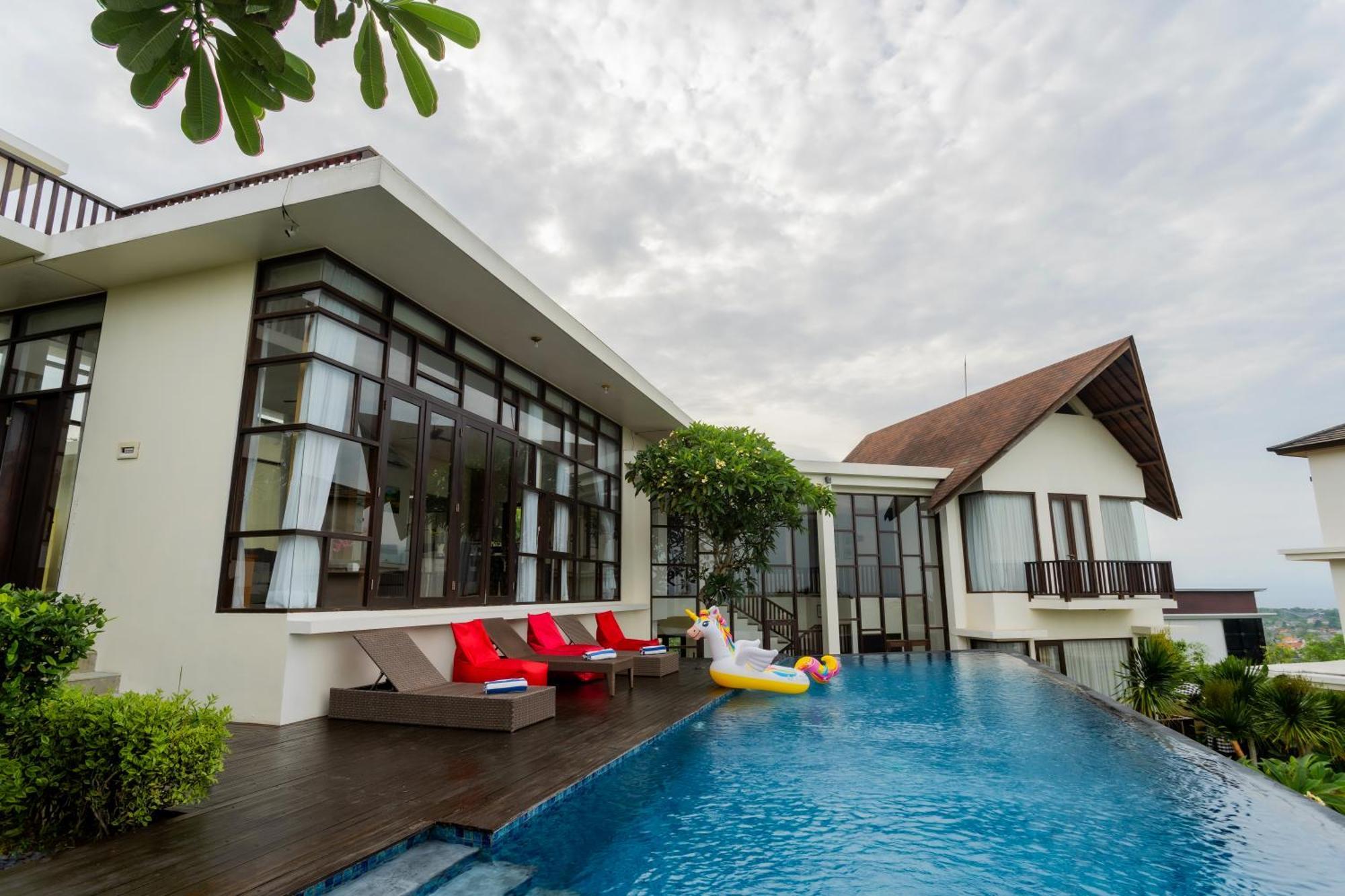 Jimbaran Sea View Villa Exteriér fotografie
