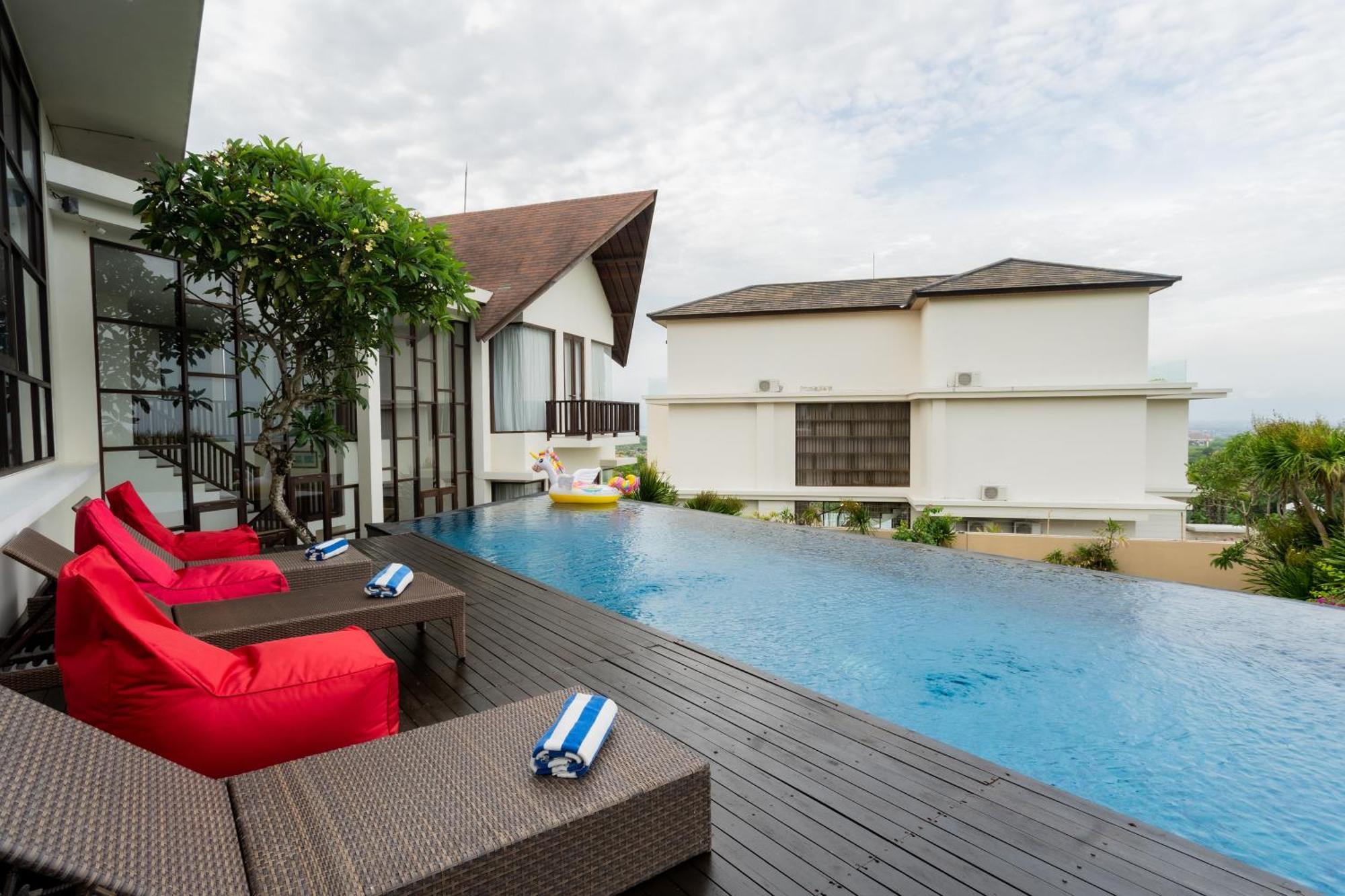 Jimbaran Sea View Villa Exteriér fotografie
